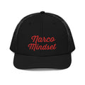 Narco Mindset Red Embroidered Trucker Cap